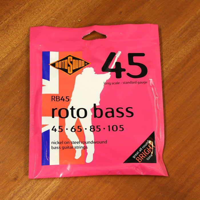 Corda Per Basso Elettrico Rotosound RBL105 - Singola, Calibro .105, Avvolta In Nichel, Scala Lunga