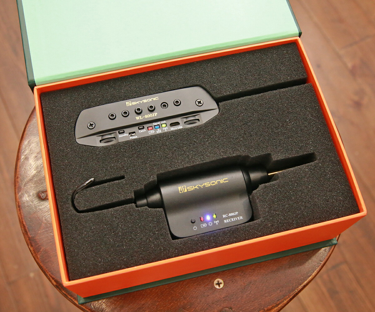 Skysonic スカイソニック WL-800JP Wireless Soundhole Pickup ワイヤレスギターピックアップ