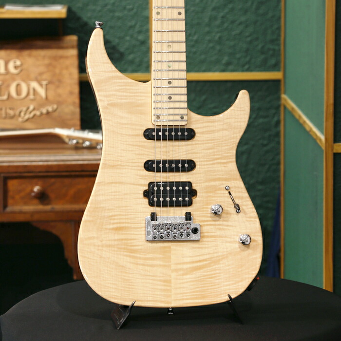 Vigier Guitars ヴィジェ エレキギター VE6-CVU2 NM/M ナチュラル フレイムメイプル 24F フランス製