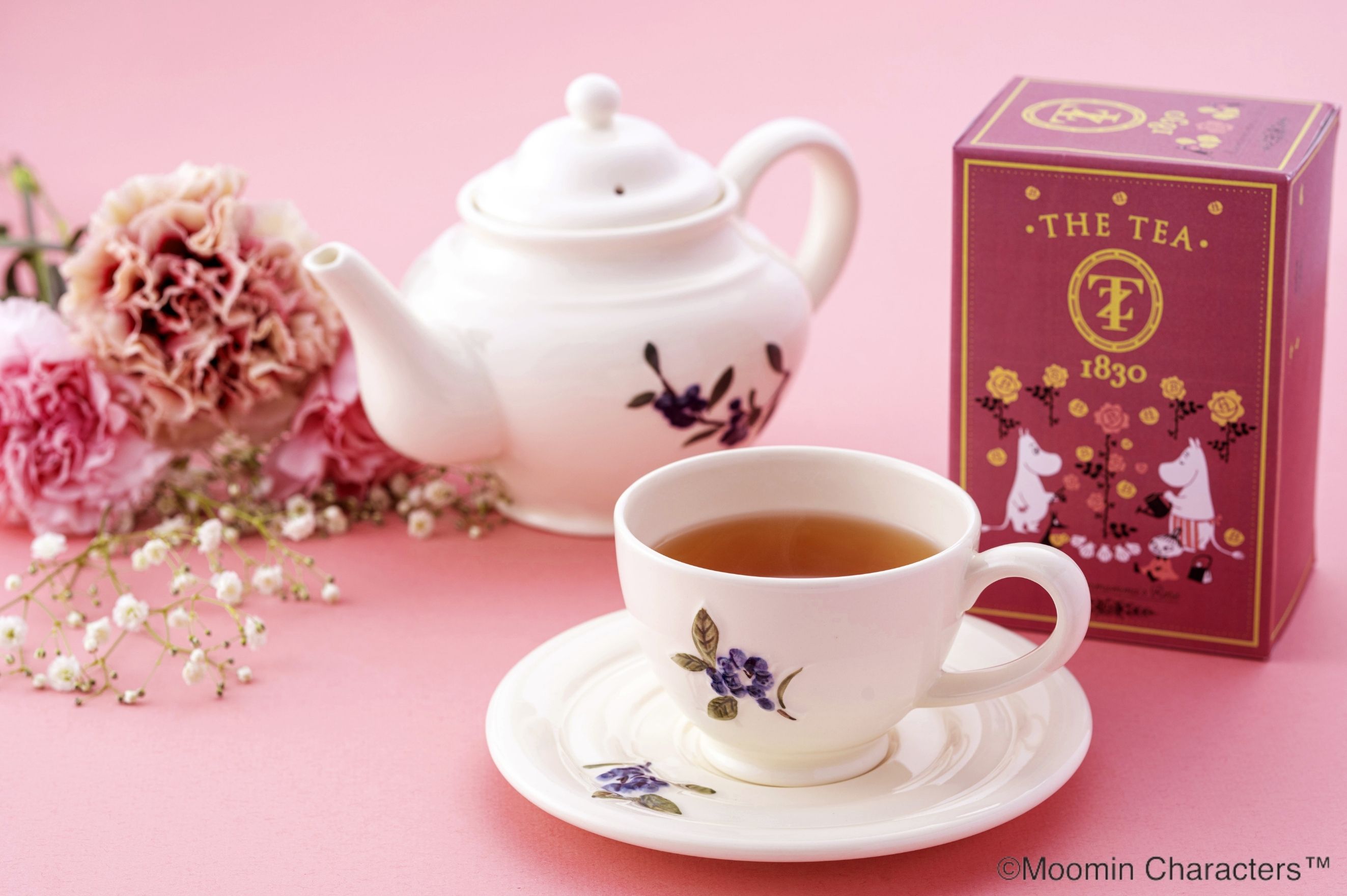 Moominmamma S Rose濃厚honey 12包 6箱 Rose紅茶 Tyazen おしゃれ ギフト ティーバッグ プレゼント ムーミン 茶善 高級 新品即決 Rose紅茶