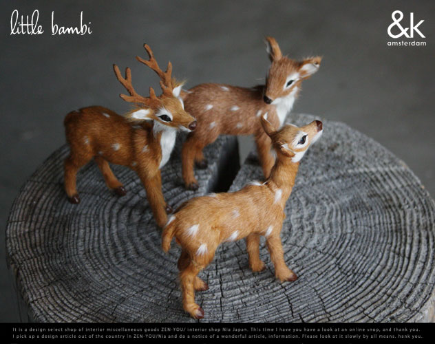 バンビー小鹿 Little Bambi】リトルバンビ＆K amsterdam（アンドケー