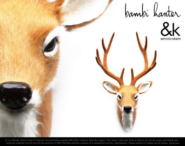 BAMBI HUNTER / バンビハンター &K amsterdam アンドケー BAMBI HUNTER / バンビハンター &K amsterdam アンドケー