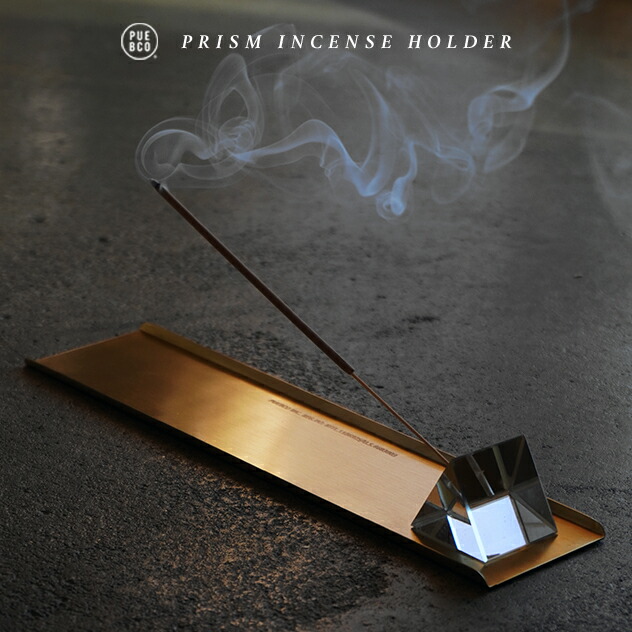 【楽天市場】PRISM INCENSE HOLDER W/BRASS TRAY / プリズム インセンスホルダー [ ブラストレー