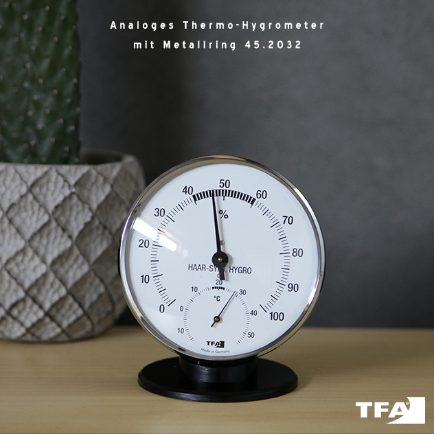 楽天市場】TFA Dostmann / Analoges Thermo-Hygrometer mit