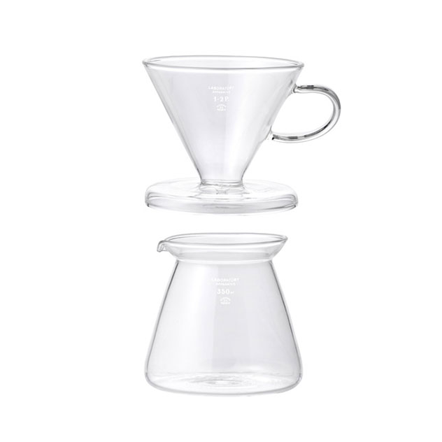 楽天市場 Glass Coffee Dripper Set ガラス コーヒー ドリッパー セットpuebco プエブコ 350ml 1人用 Interiorzakka ｚｅｎ ｙｏｕ