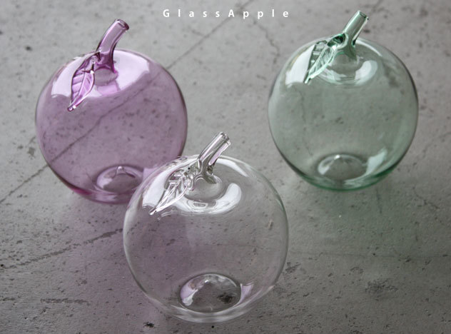 楽天市場 Glass Apple ガラス アップル林檎 りんご リンゴ オブジェ ガラス製 置物 K Detail あす楽対応 東海 Interiorzakka ｚｅｎ ｙｏｕ