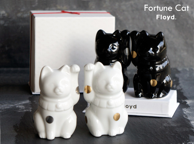 Fortune Cat / フォーチュン キャット  Floyd/フロイド 招き猫 猫 開店祝い 新築祝い 御祝い  縁起物 置物