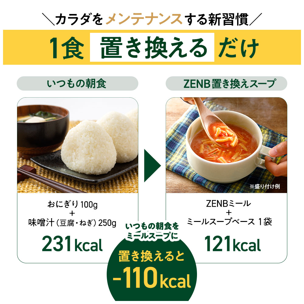 1食おきかえ 】 ZENB 糖質オフ 豆スープ セット 10食～ ( ゼンブ