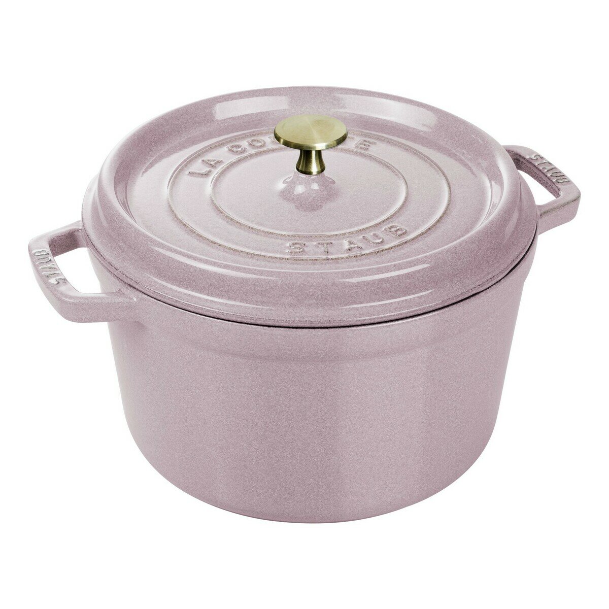 コストコ ストウブ 地びた ココット 24珊 シフォンさくら色 ストウブ 鍋 Staub グランドココット 24珊 ホーロー鍋 ピコ・ココット ラウンド 深型 静電容量4.75L IH相応う 鋳込み 寄せ集め一皿分の料理 造営置き 日本定め事品
