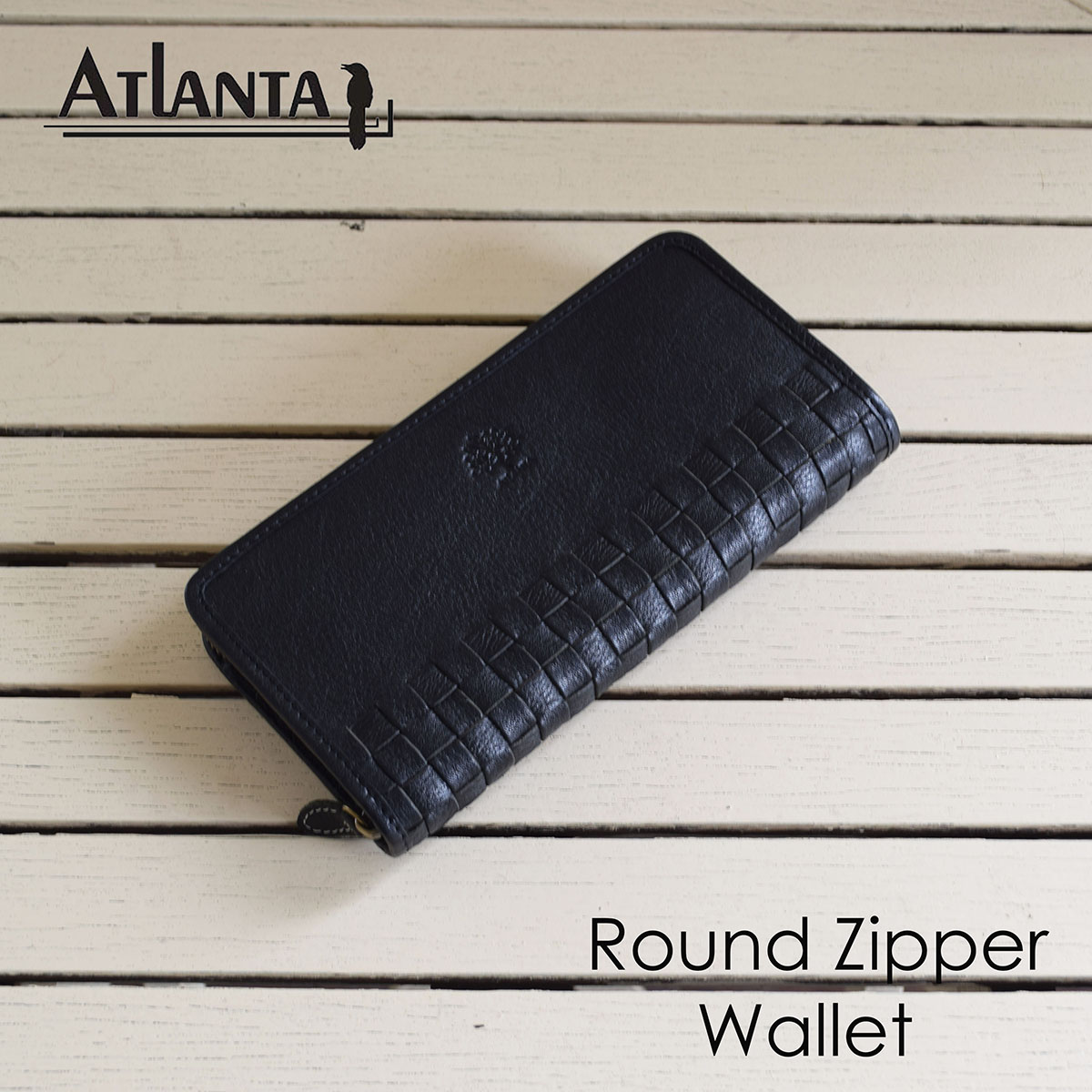 【楽天市場】長財布 平財布 ラウンドファスナー 本革 レザー メンズ レディース カードポケットx10 シンプルデザイン ATLANTA
