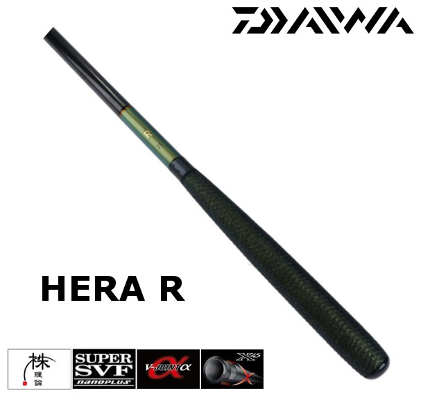 【美品】ダイワ HERA R 28尺　未記入保証書・箱付 美品】ダイワ HERA R 28尺 未記入保証書・箱付 へらぶな専門店 松岡