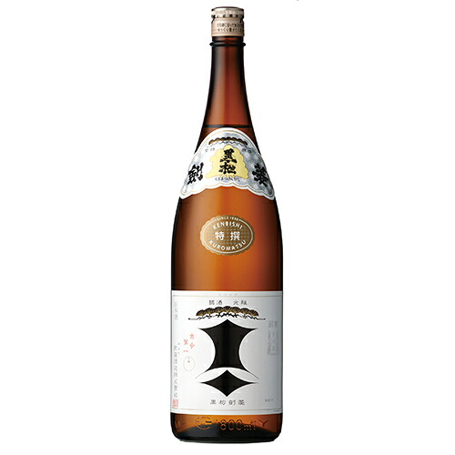 剣菱酒造 特撰 黒松剣菱 1.8L瓶 1800ml×6本 u-yu