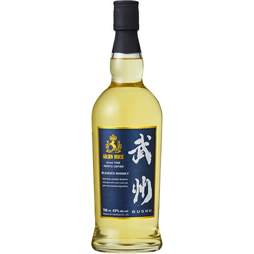 東亜酒造 ゴールデンホース 武州 700ml×6本 ブレンデッドウイスキー u-yu