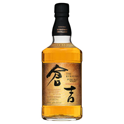 松井酒造合名会社 マツイ ピュアモルトウィスキー 倉吉 シェリーカスク 700ml×12本 u-yu