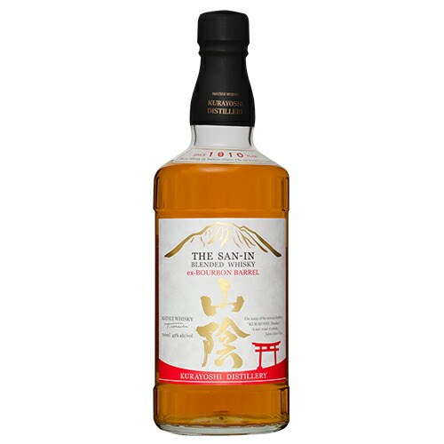 シングルバレル バーボンウイスキー 楽天市場】山陰 バーボンバレル 700ml 43% 松井酒造 倉吉蒸溜所