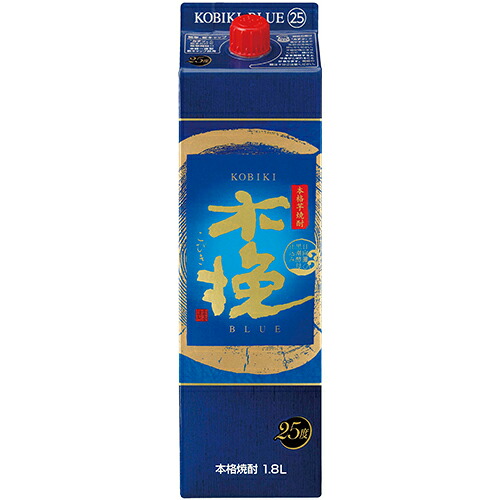 雲海酒造 芋焼酎 木挽BLUE ( ブルー ) 1.8Lパック 25度 1800ml&times;6本 1ケース u-yu｜酒のZenjin 店