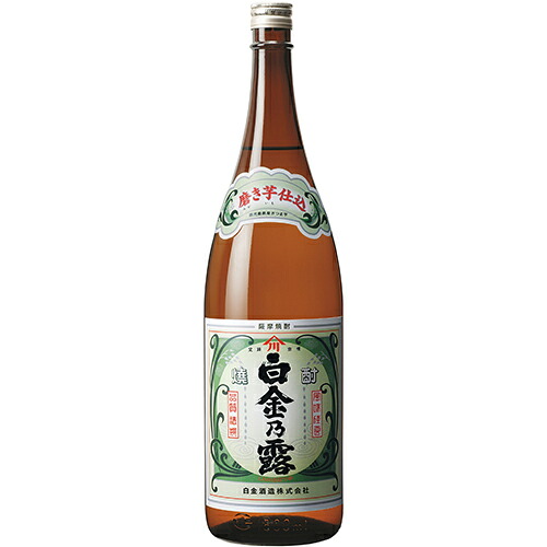 白金酒造 芋焼酎 白金乃露 1.8L 1800ml&times;6本 白金の露 鹿児島 u-yu｜酒のZenjin 店
