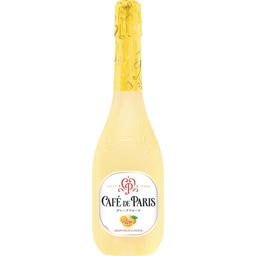 カフェ・ド・パリ グレープフルーツ 750ml×6本 スパークリング u-yu