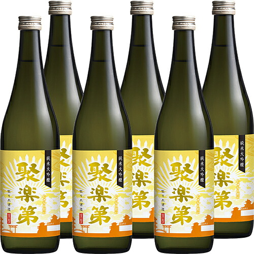 佐々木酒造 聚楽第 純米大吟醸 720ml×6本 1ケース 京都 u-yu