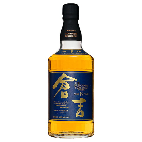 松井酒造合名会社 マツイピュアモルトウイスキー 倉吉8年 700ml u-yu