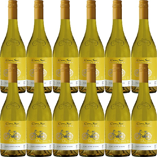 コノスル シャルドネ ビシクレタ レゼルバ 白 750ml&times;12本 u-yu｜酒のZenjin 店