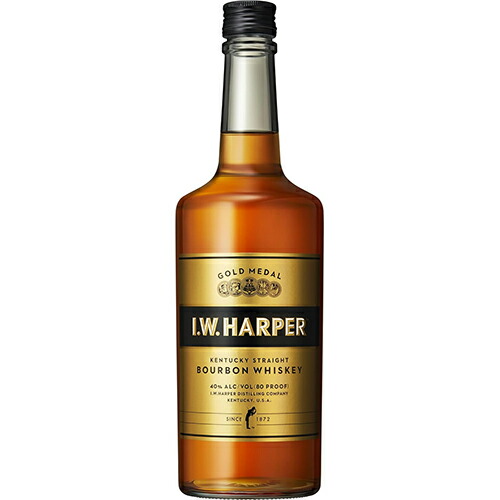 I.W.ハーパー ゴールドメダル 700ml×6本 正規品 バーボン u-yu
