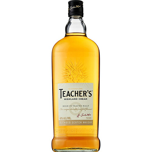 サントリー ティーチャーズ ハイランドクリーム 1L 1000ml×6本 u-yu|酒のZenjin 店