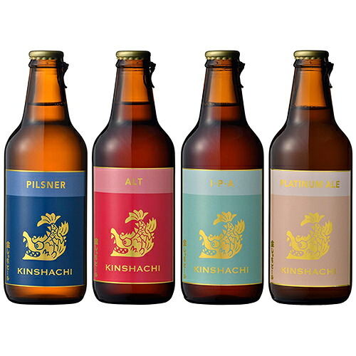 金しゃちビール 4種セット 330ml&times;24本（4種&times;各6本） u-yu｜酒のZenjin 店