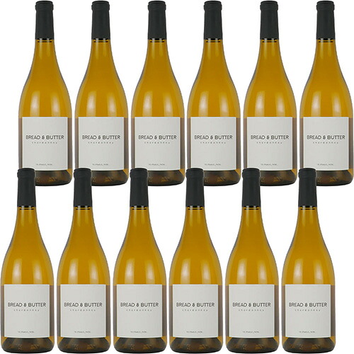 ブレッド&バター シャルドネ 750ml×12本 1ケース アメリカ カリフォルニア u-yu|酒のZenjin 店