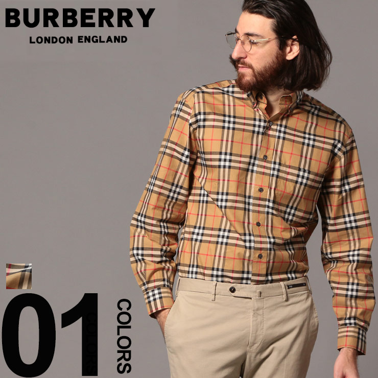long sleeve burberry shirt