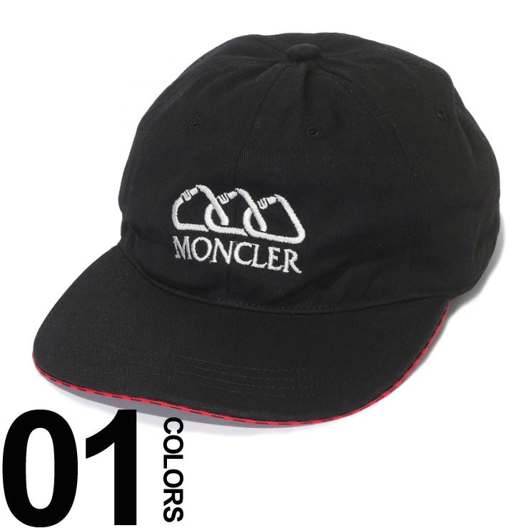 【楽天市場】モンクレール MONCLER キャップ カラビナ ロゴ 刺繍 ベースボールキャップ ブランド メンズ 帽子 プリント マジック
