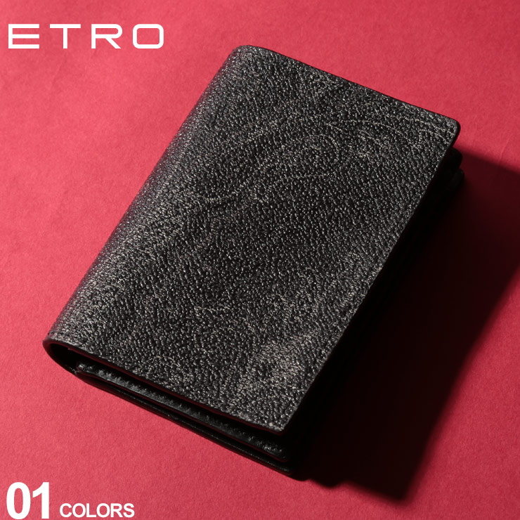楽天市場】エトロ メンズ 財布 ETRO ペイズリー 総柄 二つ折り財布 