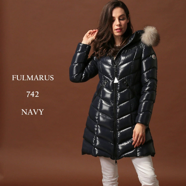 楽天市場 モンクレール ダウン レディース Moncler ダウンコート ナイロン ファー フード パーカー ロング ダウンジャケット Fulmarus フルマルス Navy ブランド Mclfulmarus9 Sale 8 A ゼンオンライン楽天市場店