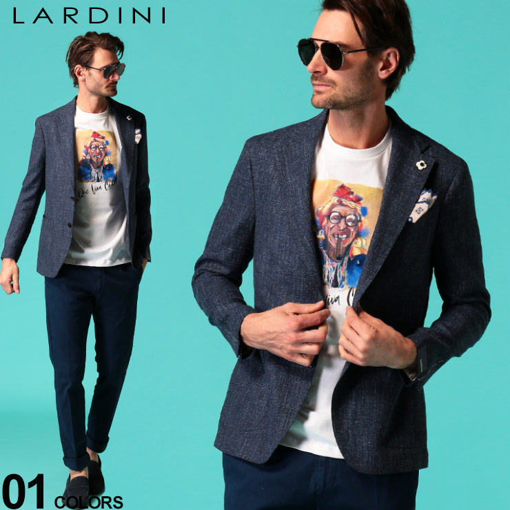 宅送 ラルディーニ メンズ ジャケット Lardini リネン シングル 2ツ釦 2b ブランド アウター テーラード 麻 ウール サマージャケット Ld534aqrp ゼンオンライン店 新規購入 Www Toyotires Ca