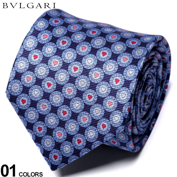 【楽天市場】ブルガリ ネクタイ メンズ BVLGARI シルク100％ ハート ロゴマニア LOGOMANIA 紺 ブランド シルク 絹 ロゴ