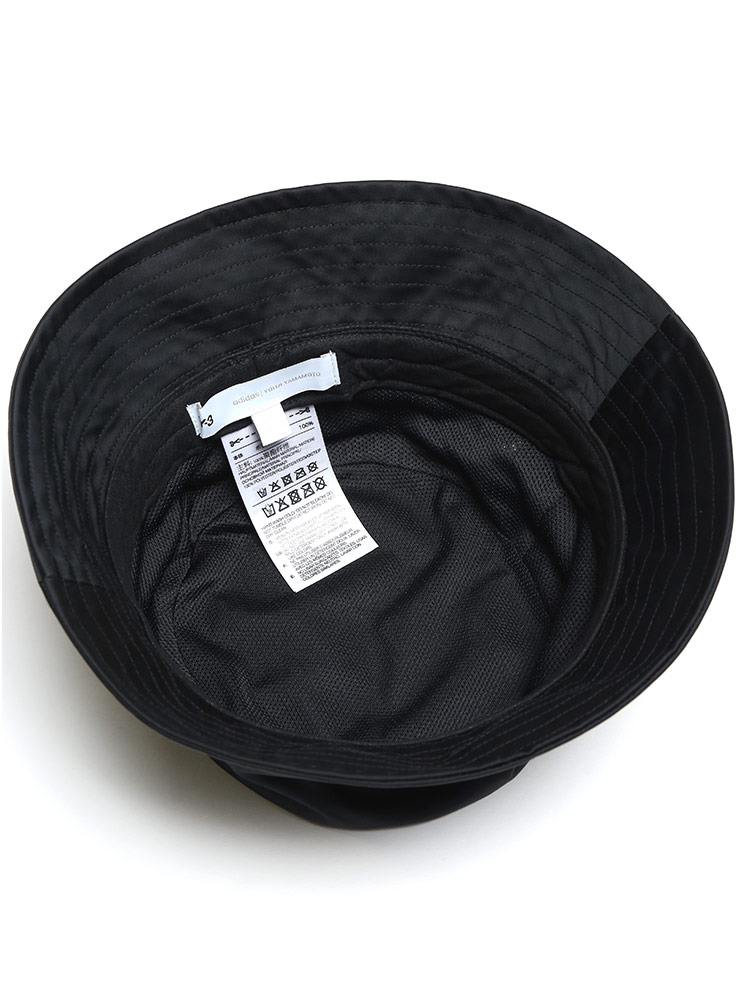 Y 3 ワイスリー メンズ ハット ロゴ 裏メッシュ バケットハット Classic Bucket Hat 黒 ブランド 帽子 ヨウジヤマモト Yohji Yamamoto Y3gq3279 Ocrmglobal Com