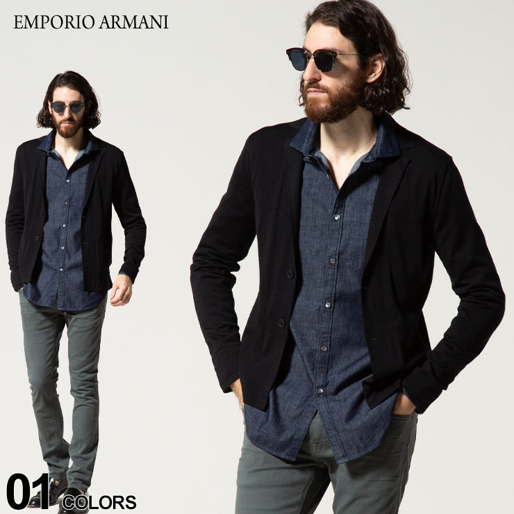 楽天市場】アルマーニ ジャケット メンズ エンポリオアルマーニ シングル EMPORIO ARMANI 無地 アクティブジャケット ブランド 男性 アウター  テーラード 黒 大きいサイズ EA3L1GS11NTJZ SALE_2_c : ゼンオンライン楽天市場店