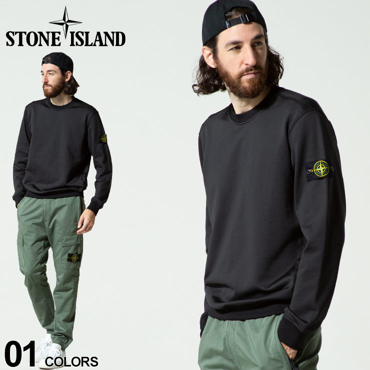 ストーンアイランド メンズ STONE ISLAND ロゴ ワッペン クルーネック ネオプレン トレーナー ブランド トップス プルオーバー SI751563547 | ゼンオンライン楽天市場店 ストーンアイランド メンズ STONE ISLAND ロゴ ワッペン クルーネック ネオプレン トレーナー ブランド トップス プルオーバー SI751563547 | ゼンオンライン楽天市場店