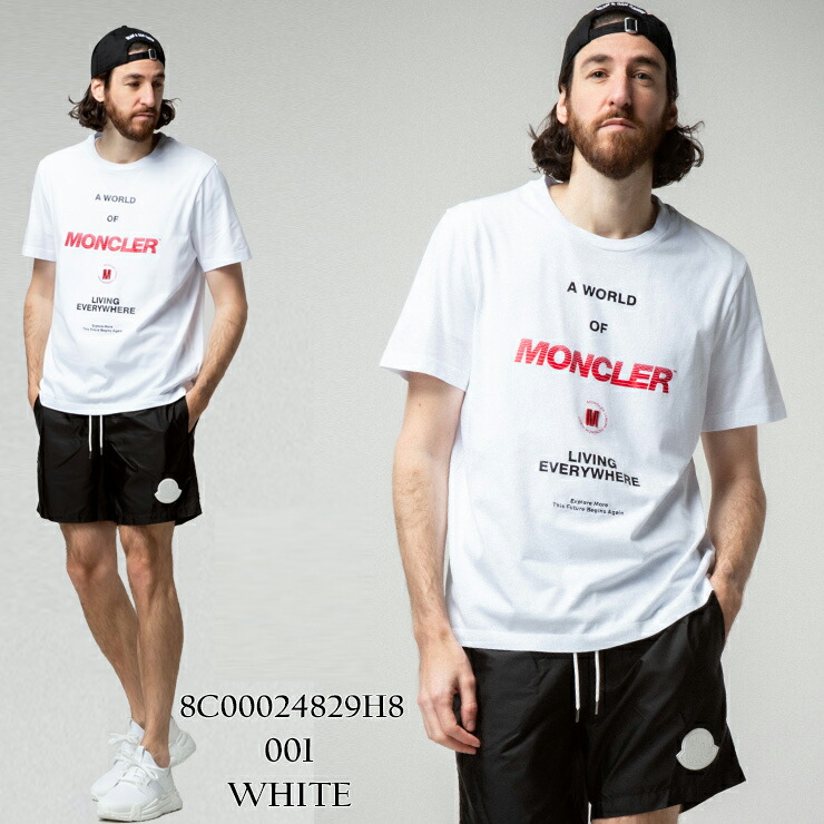 楽天市場】モンクレール メンズ Tシャツ 半袖 MONCLER 袖リブ 楽天市場】モンクレール メンズ Tシャツ 半袖 MONCLER 袖リブ