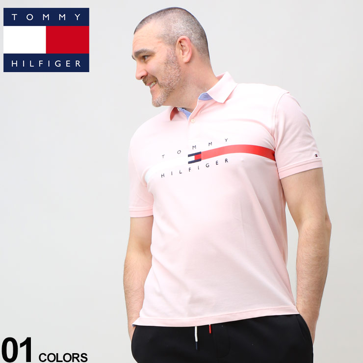 大きいサイズ メンズ Tommy Hilfiger トミーヒルフィガー ライン 半袖 ポロシャツ Nial Ss Polo Cf シャツ 春 夏 78j4952d22 数量は多