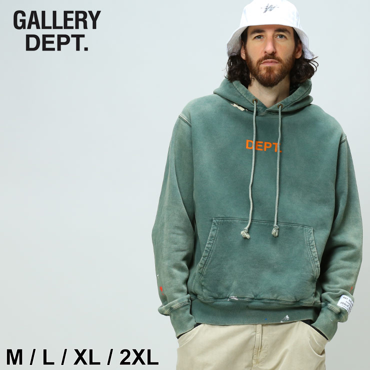 最安挑戦！ タグ付き M gallery dept centered logo hoodie blog