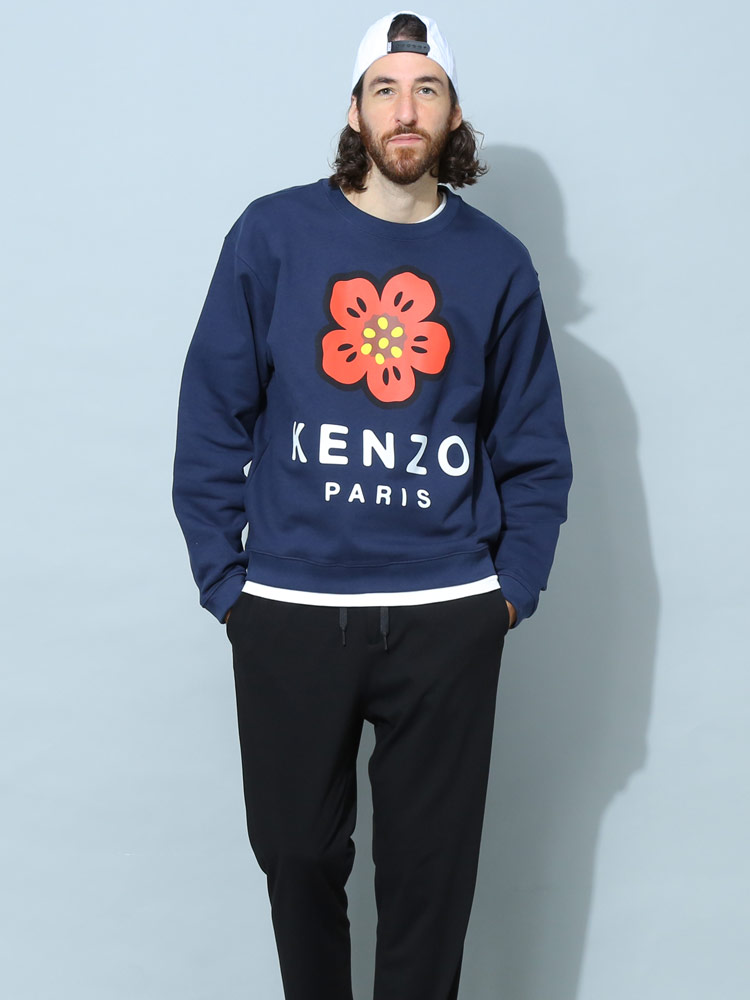 20％SALE】KENZO BOKEFLOWER コットントレーナー ケンゾー-