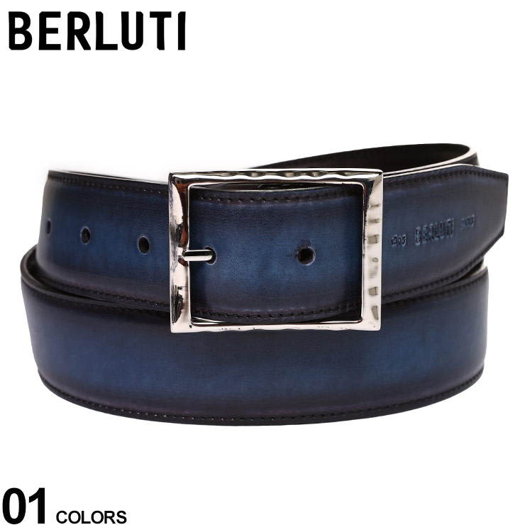 お買得！】 ベルルッティ メンズ ベルト Berluti ブランド フォーマル