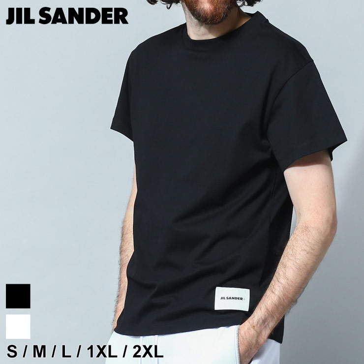 Jil Sander Tシャツ 半袖 無地 コットン J21GC0004 J45084 JIL SANDER ジルサンダー Tシャツ J21GC0004 J45084 メンズ