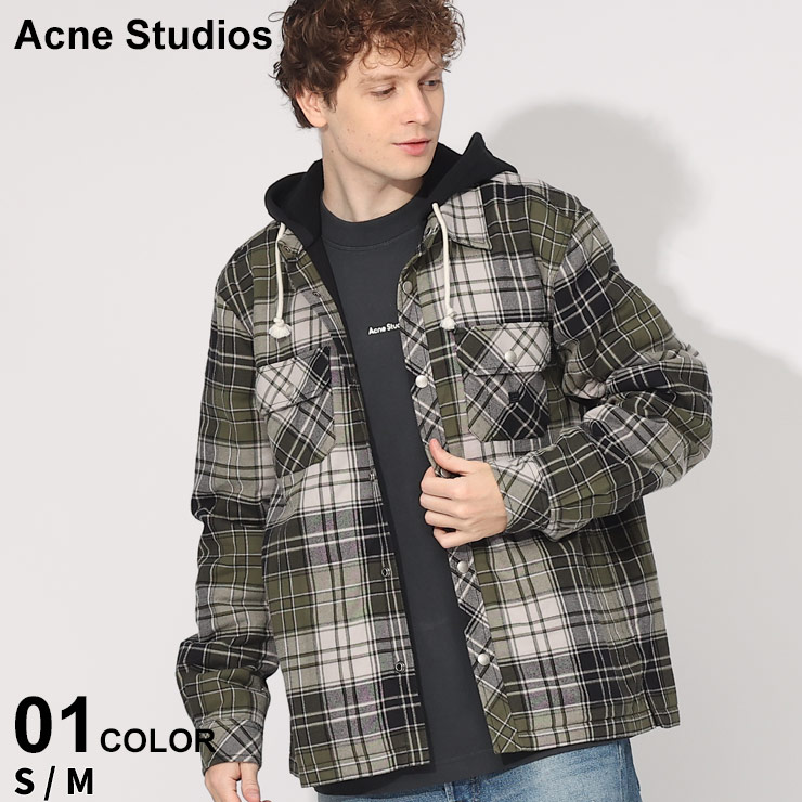 Acne Studios チェスターコート チェック柄 7651201924.jpg
