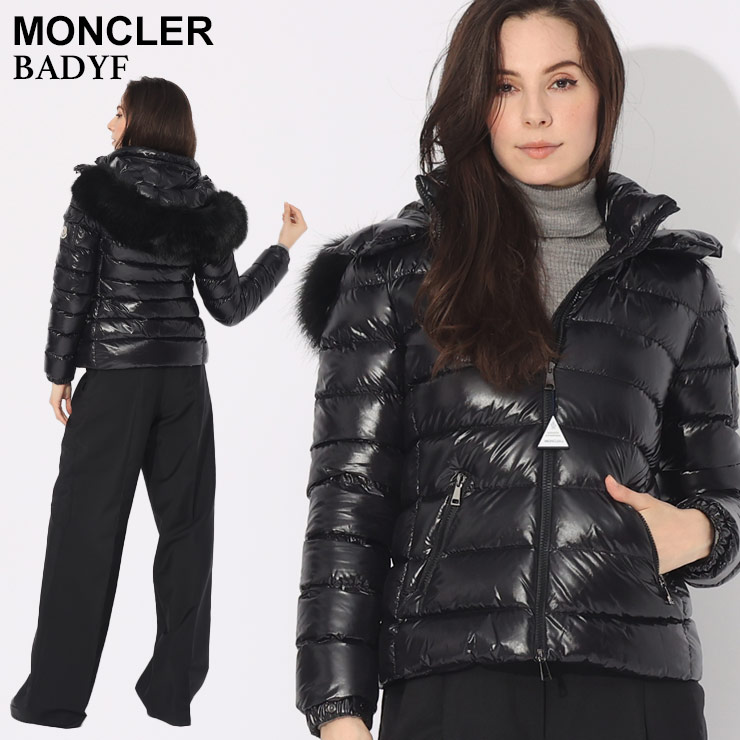 楽天市場】モンクレール ダウンジャケット レディース MONCLER ダウン ショートダウン ロゴ フェイクファー BADYF バディフ クロ 黒  ブランド アウター ジャケット ブルゾン スリムフィット MCLBADYF3 : ゼンオンライン楽天市場店