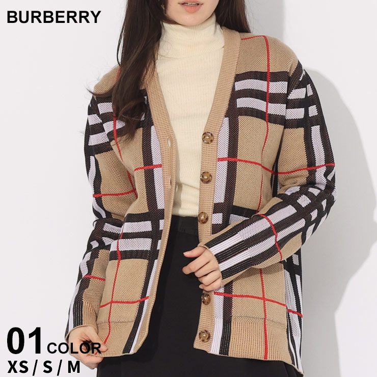 楽天市場】バーバリー BURBERRY カーディガン レディース チェック