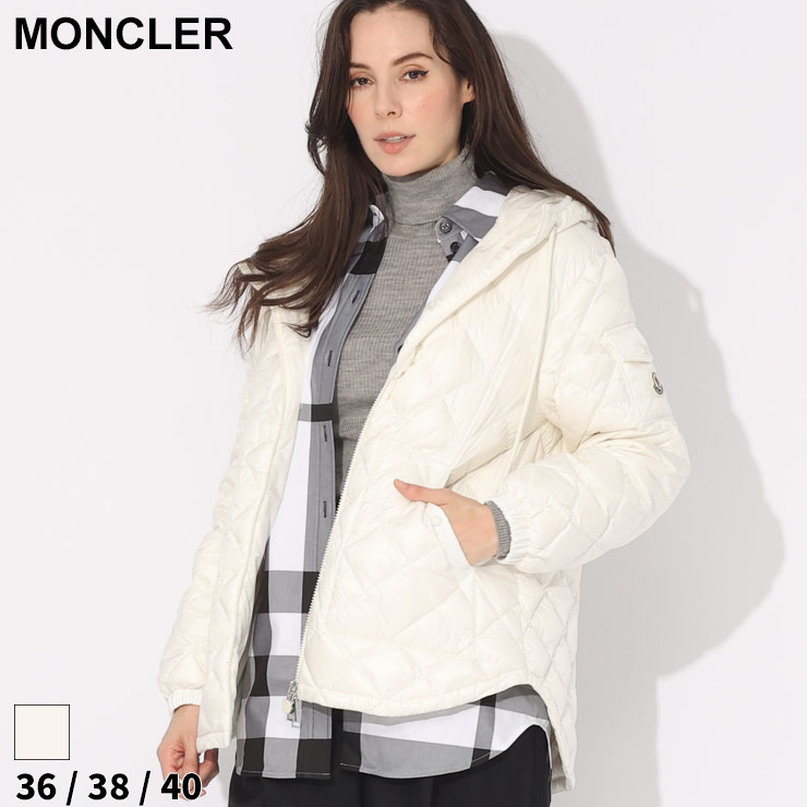 Moncler SIZURU プリーツ バルーン スタンドカラー ダウン コート アウター グレー 0 (208584