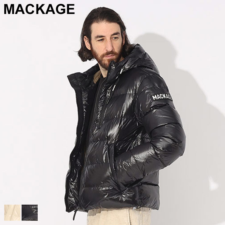 楽天市場】【MACKAGE】マッカージュ ダウンジャケット コンビ