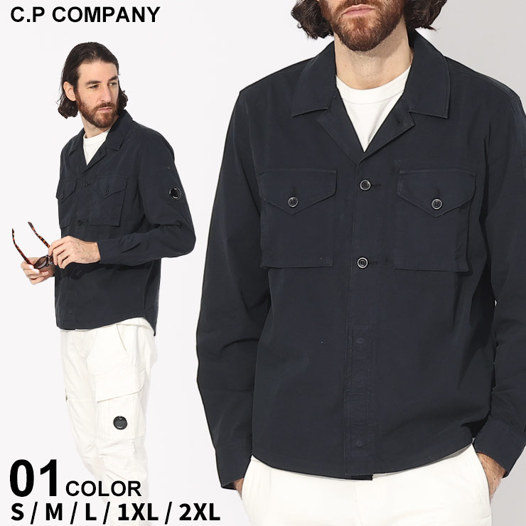 新品未使用 C.P.カンパニー コットンシャツ XL C．P COMPANY(シーピーカンパニー) コットンコーデュロイシャツ